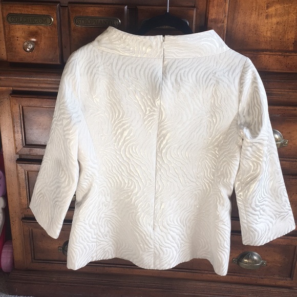 MICHAEL Michael Kors Metallic Tunic Blouse - Picture 3 of 5